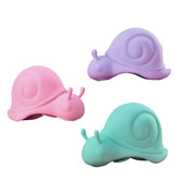 Masturbador femenino con forma de caracol que chupa huevos y lame la lengua, vibración, tres en uno